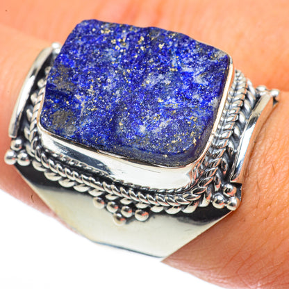 Lapis Lazuli Rings handcrafted by Ana Silver Co - RING64108