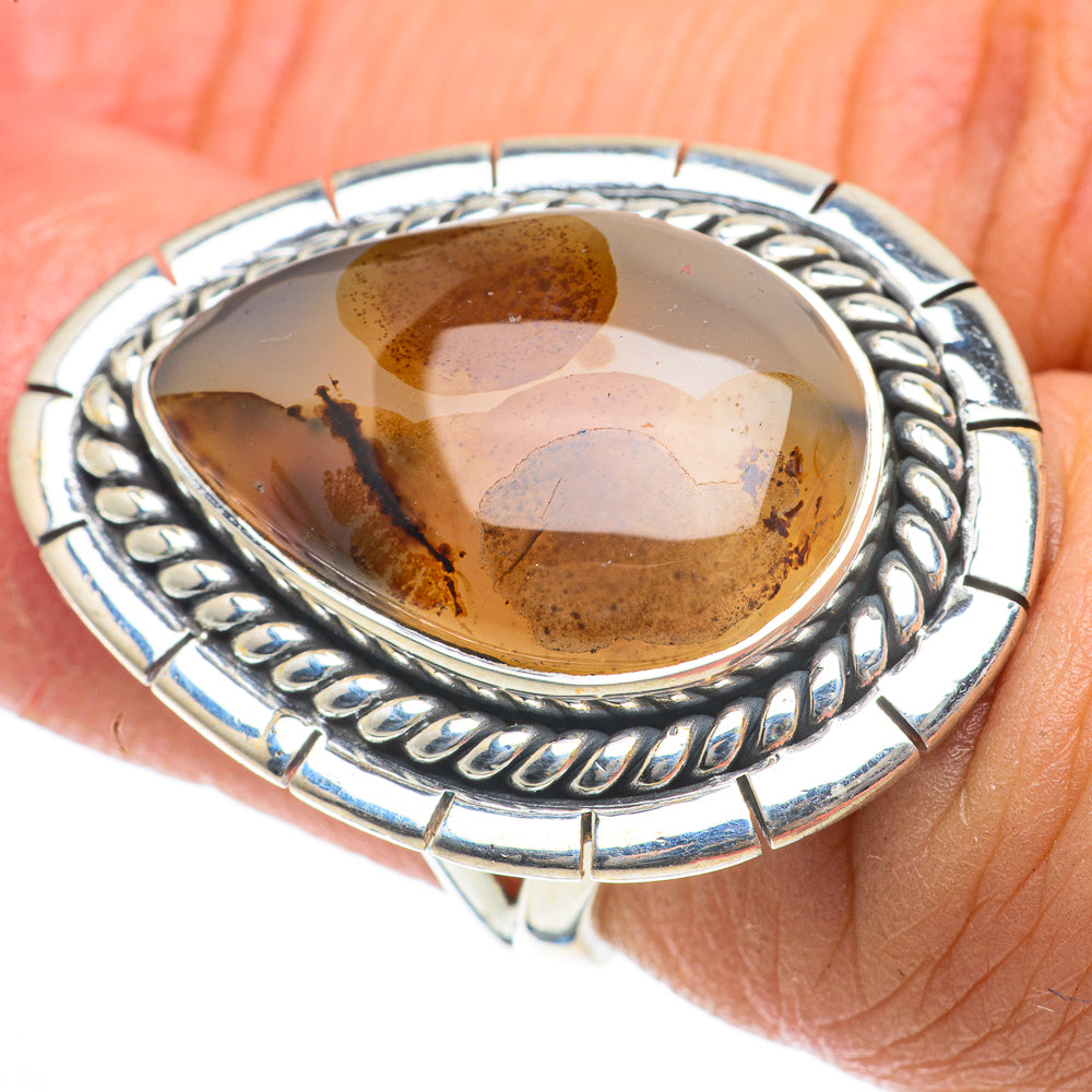 Montana Agate Rings handcrafted by Ana Silver Co - RING64119