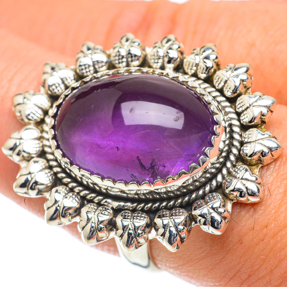 Amethyst Rings handcrafted by Ana Silver Co - RING64128