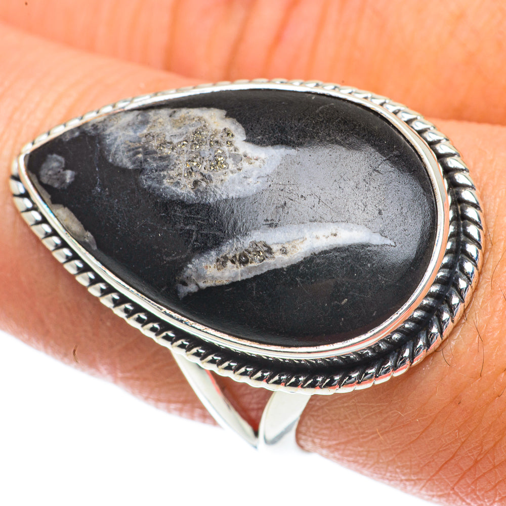 Pinolith Jasper Rings handcrafted by Ana Silver Co - RING64129