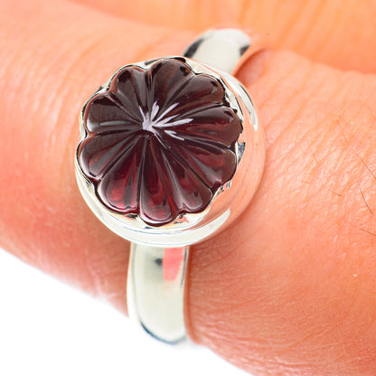 Garnet Rings handcrafted by Ana Silver Co - RING64143