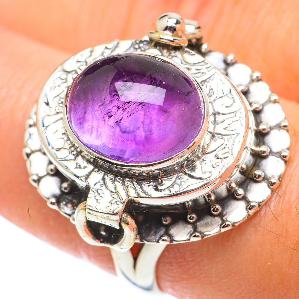 Amethyst Rings handcrafted by Ana Silver Co - RING64146
