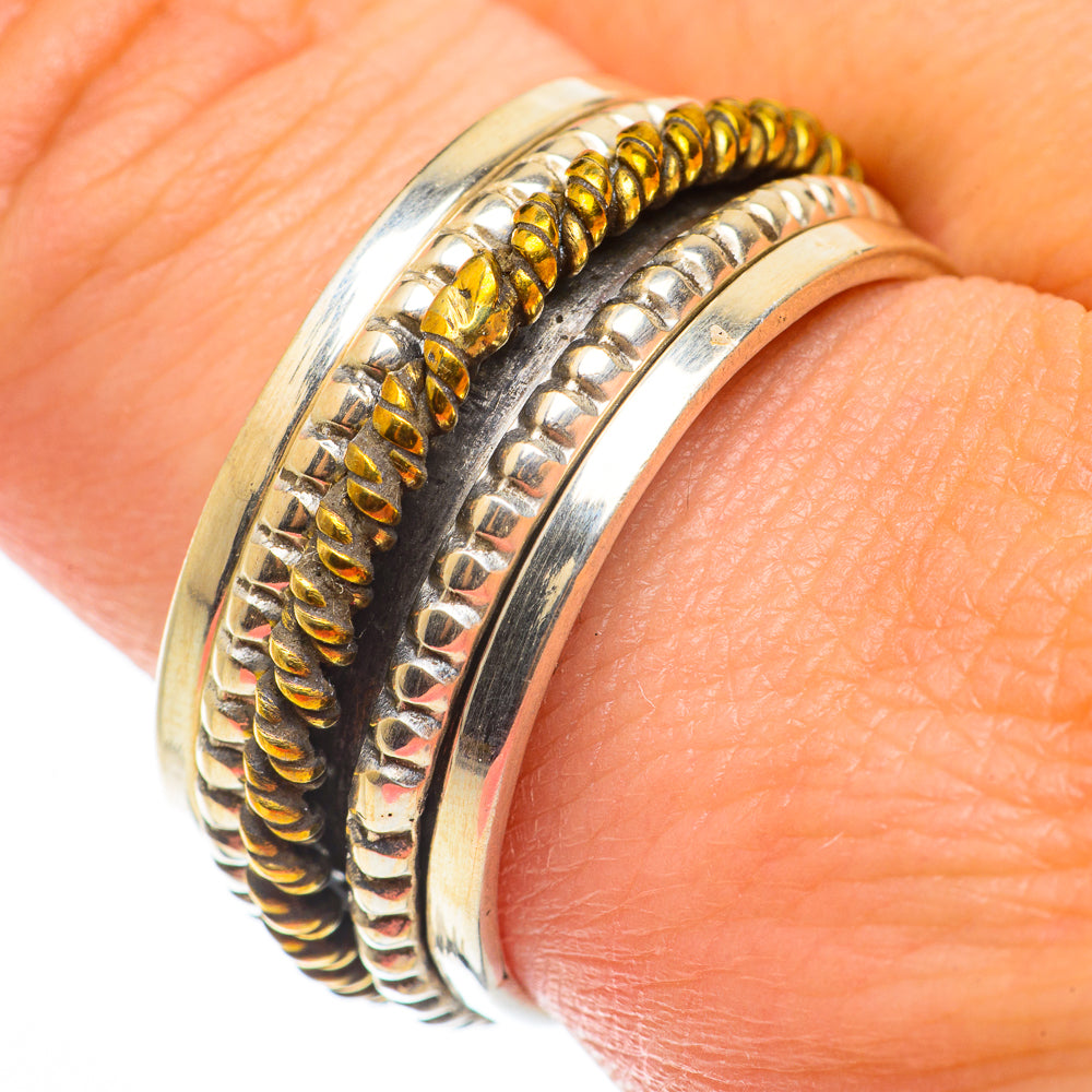 Meditation Spinner Rings handcrafted by Ana Silver Co - RING64147