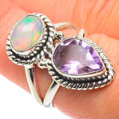 Amethyst Rings handcrafted by Ana Silver Co - RING64155