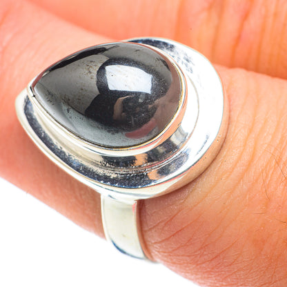 Hematite Rings handcrafted by Ana Silver Co - RING64159