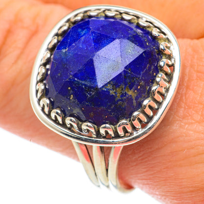 Lapis Lazuli Rings handcrafted by Ana Silver Co - RING64162