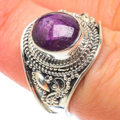 Star Ruby Rings handcrafted by Ana Silver Co - RING64173
