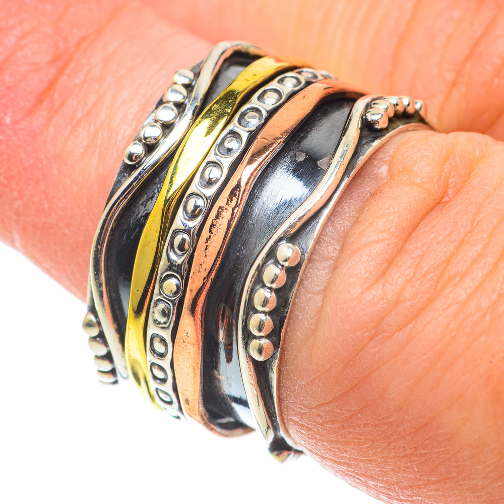 Meditation Spinner Rings handcrafted by Ana Silver Co - RING64174