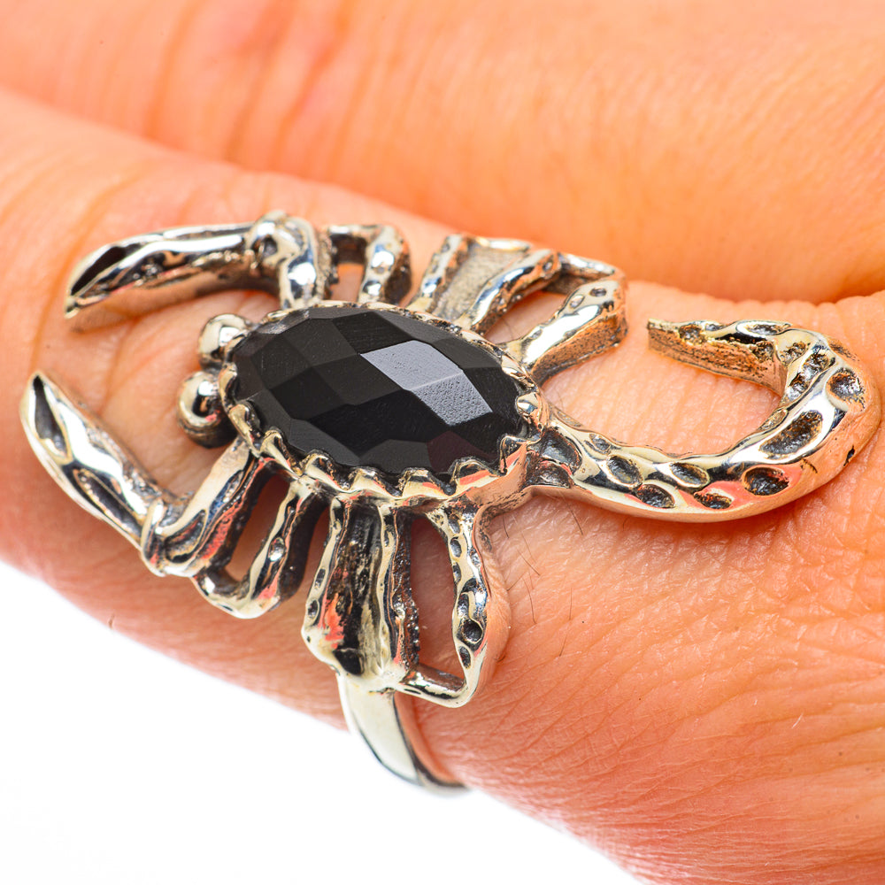 Black Onyx Rings handcrafted by Ana Silver Co - RING64176