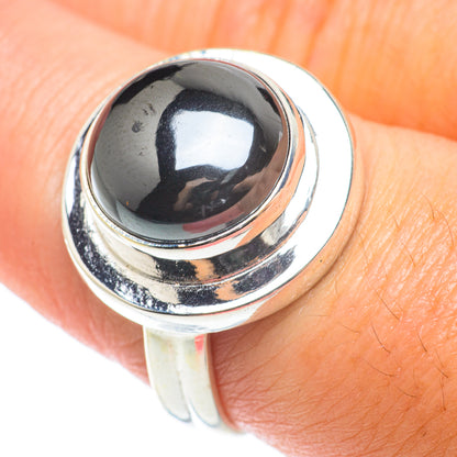 Hematite Rings handcrafted by Ana Silver Co - RING64185
