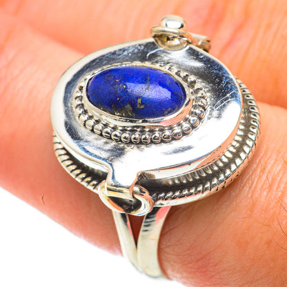 Lapis Lazuli Rings handcrafted by Ana Silver Co - RING64188