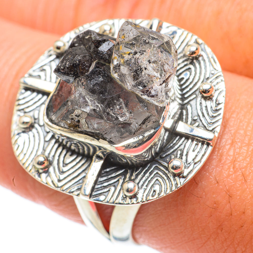Herkimer Diamond Rings handcrafted by Ana Silver Co - RING64201