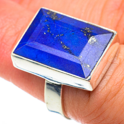 Lapis Lazuli Rings handcrafted by Ana Silver Co - RING64213