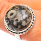 Crinoid Fossil Rings handcrafted by Ana Silver Co - RING64217
