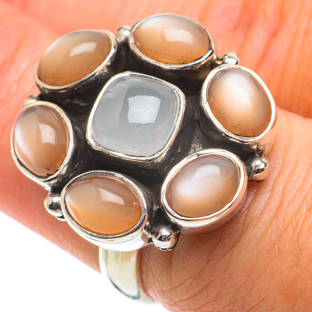 Moonstone Rings handcrafted by Ana Silver Co - RING64218