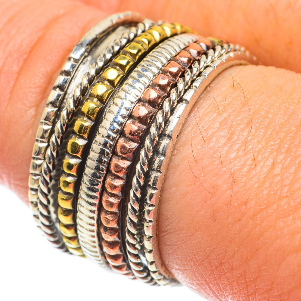 Meditation Spinner Rings handcrafted by Ana Silver Co - RING64224