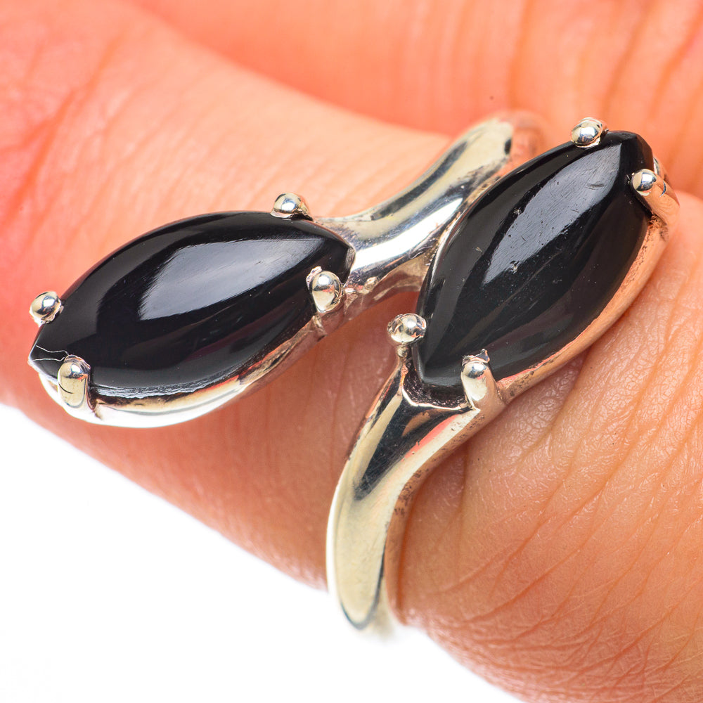 Black Onyx Rings handcrafted by Ana Silver Co - RING64229