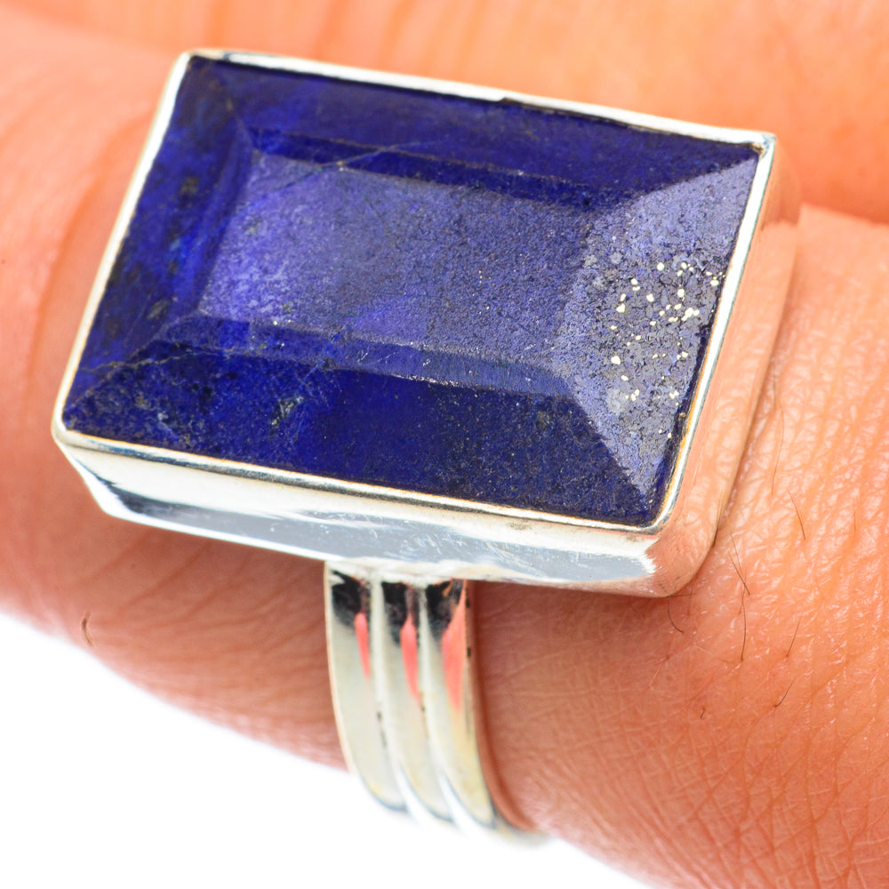 Lapis Lazuli Rings handcrafted by Ana Silver Co - RING64235