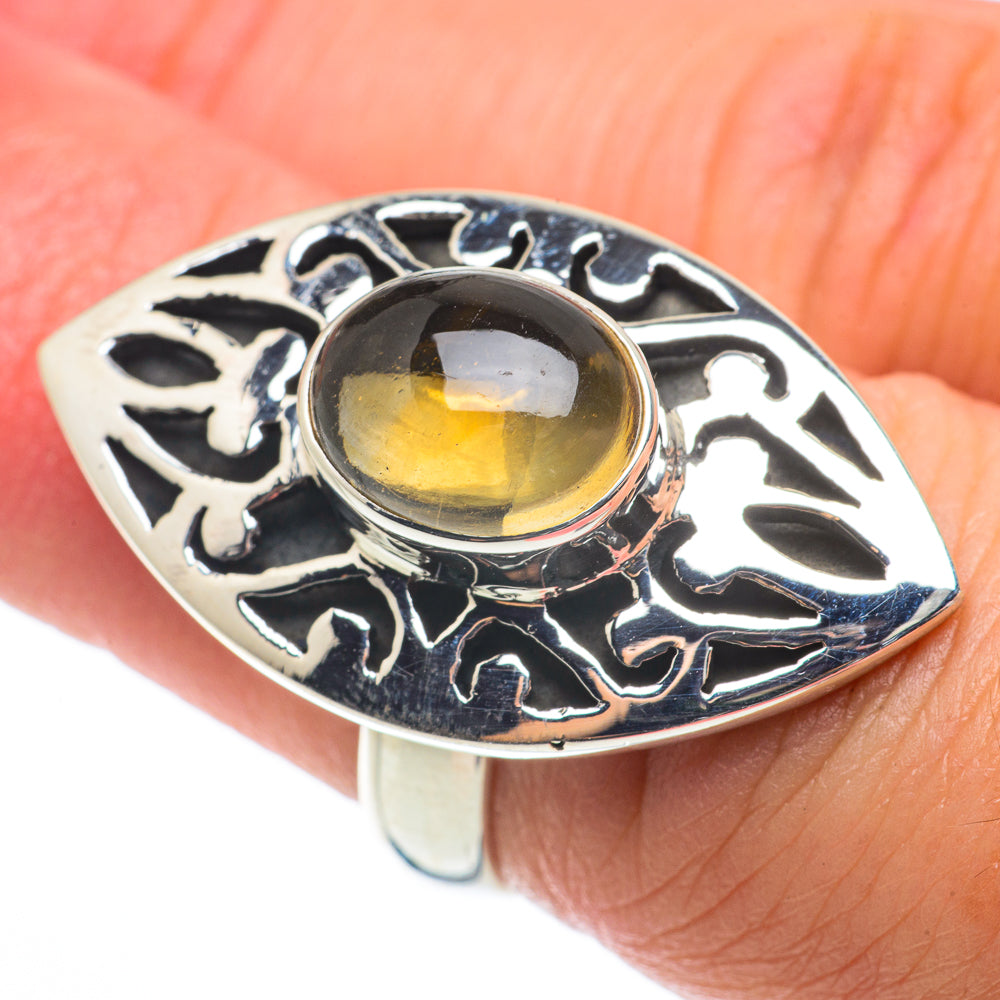 Citrine Rings handcrafted by Ana Silver Co - RING64241