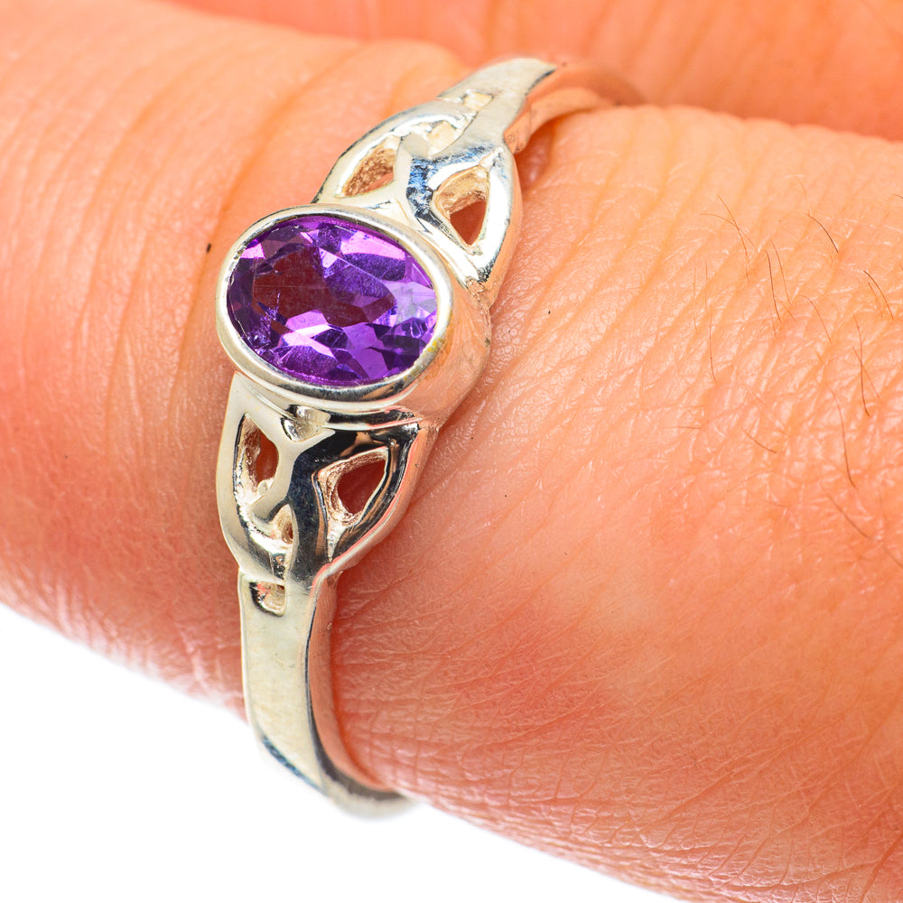 Amethyst Rings handcrafted by Ana Silver Co - RING64244
