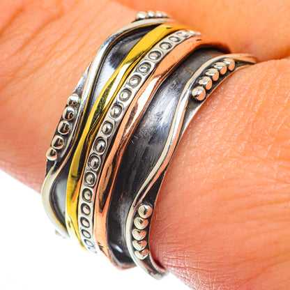 Meditation Spinner Rings handcrafted by Ana Silver Co - RING64246