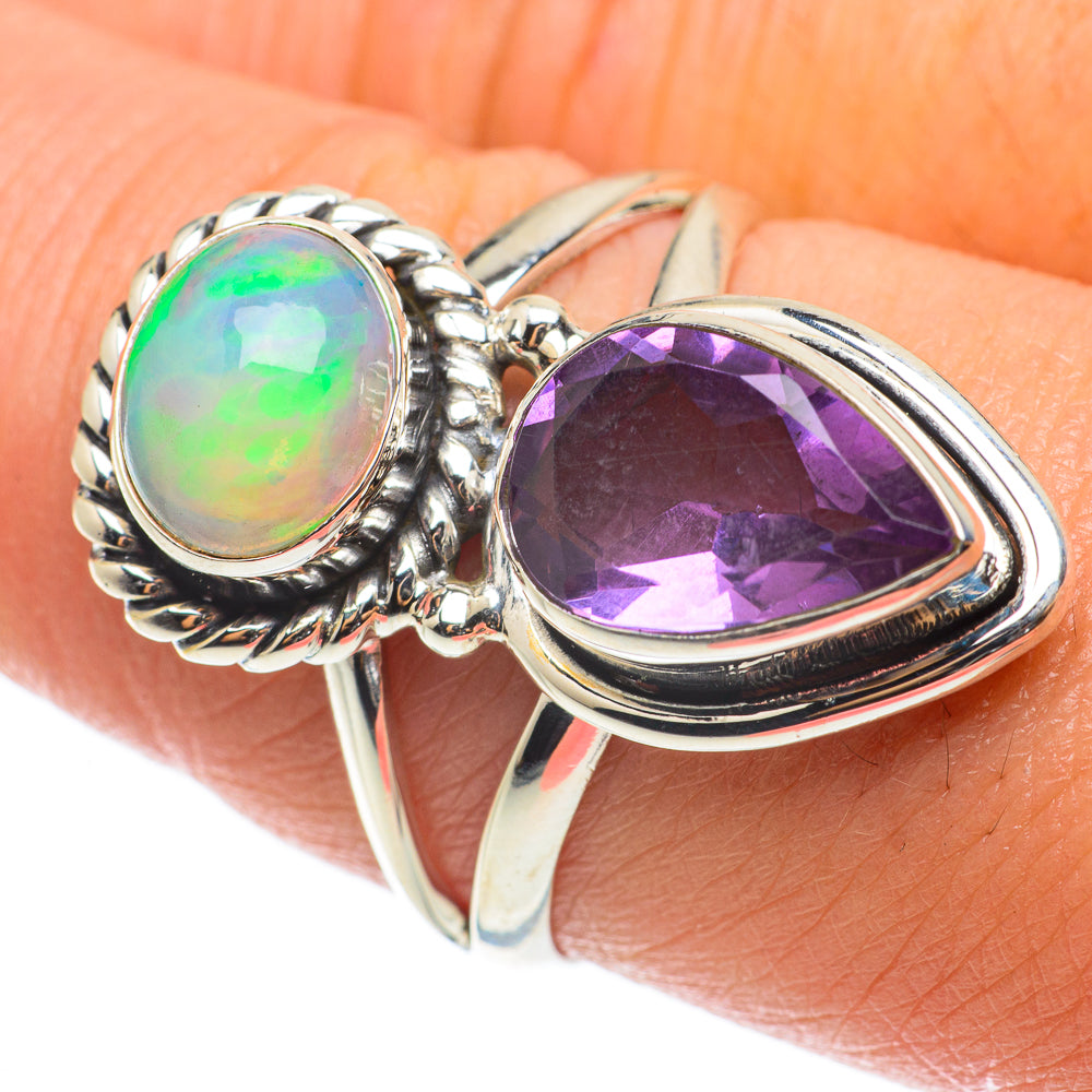 Amethyst Rings handcrafted by Ana Silver Co - RING64250