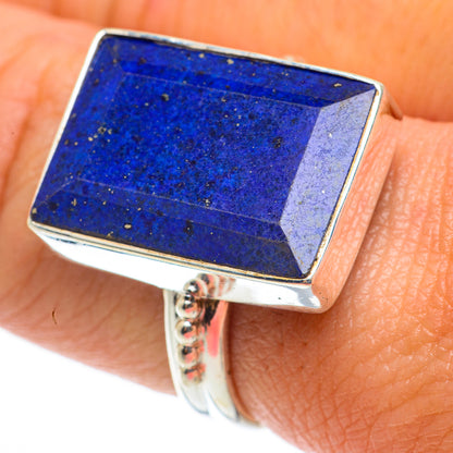 Lapis Lazuli Rings handcrafted by Ana Silver Co - RING64254