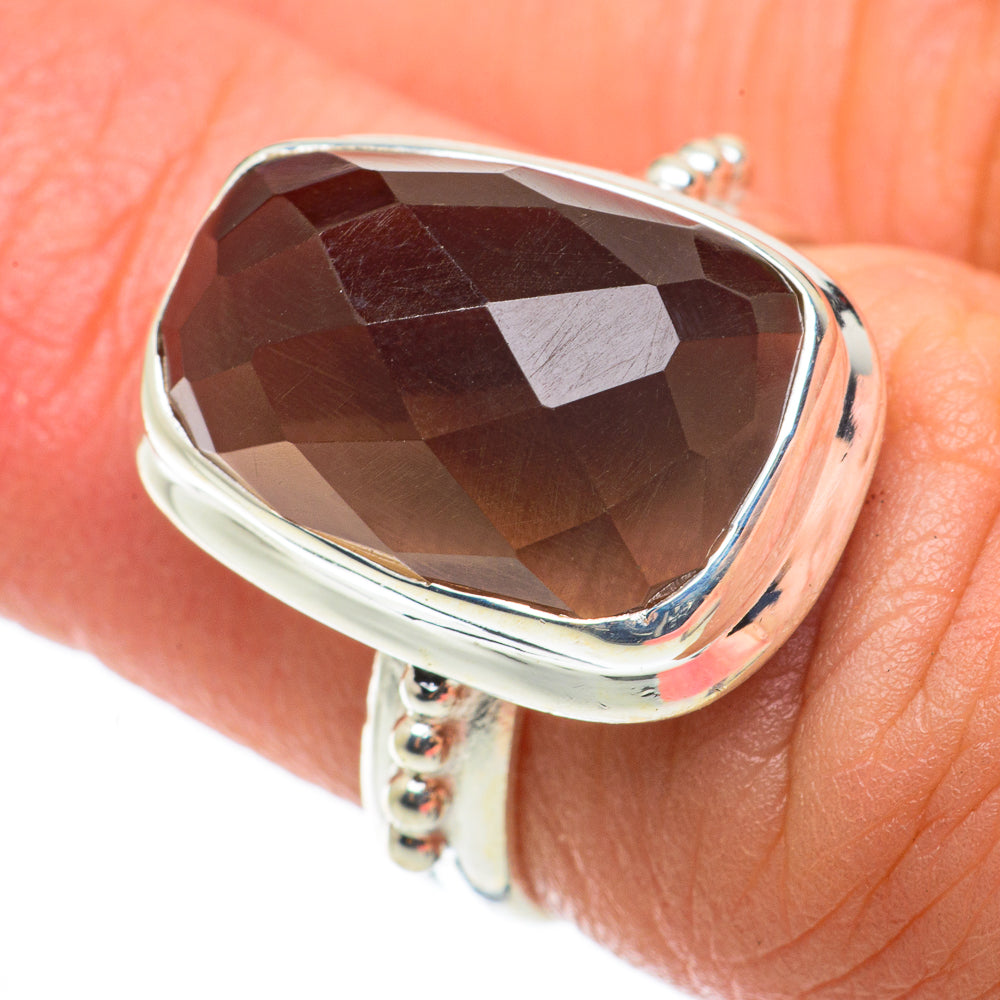 Smoky Quartz Rings handcrafted by Ana Silver Co - RING64259