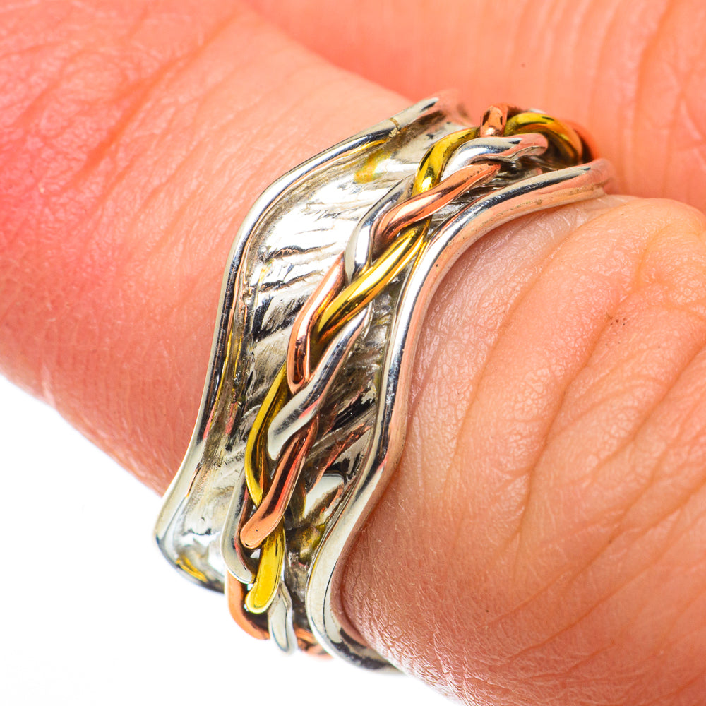Meditation Spinner Rings handcrafted by Ana Silver Co - RING64266
