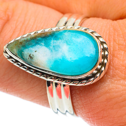 Peruvian Opal Rings handcrafted by Ana Silver Co - RING64274