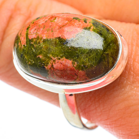 Unakite Rings handcrafted by Ana Silver Co - RING64276