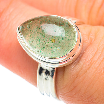 Green Fluorite Rings handcrafted by Ana Silver Co - RING64277