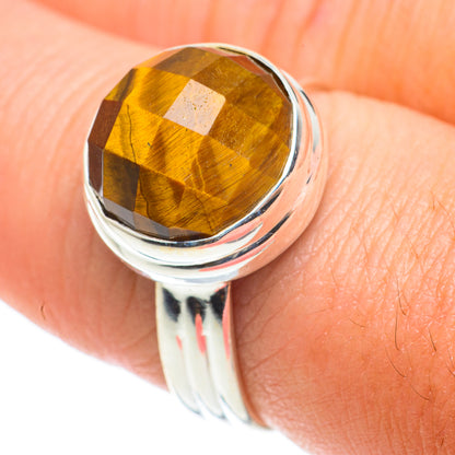 Tiger Eye Rings handcrafted by Ana Silver Co - RING64279
