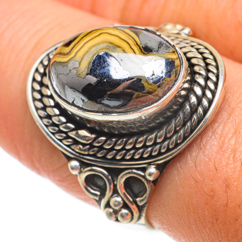 Schalenblende Rings handcrafted by Ana Silver Co - RING64313