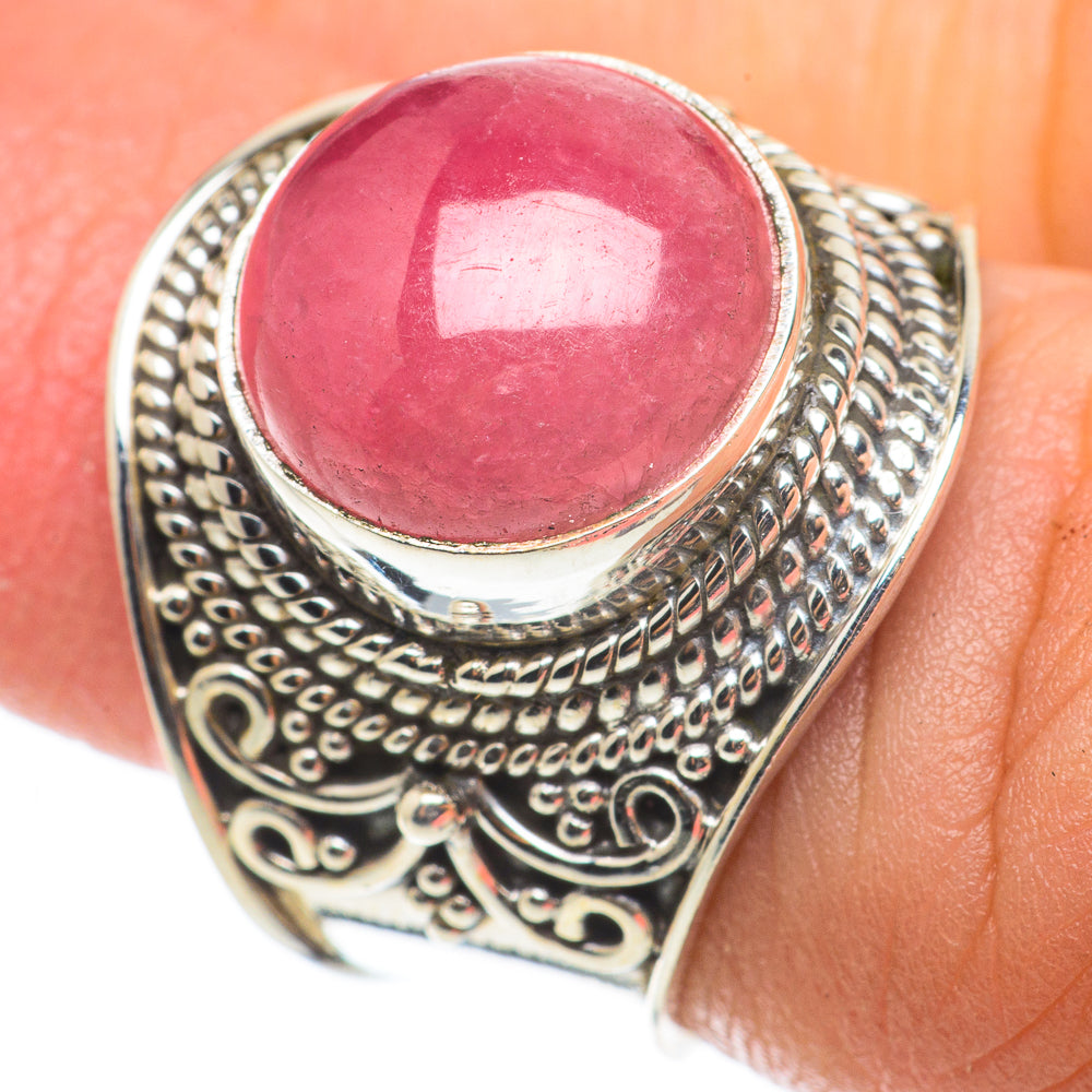 Rhodochrosite Rings handcrafted by Ana Silver Co - RING64316