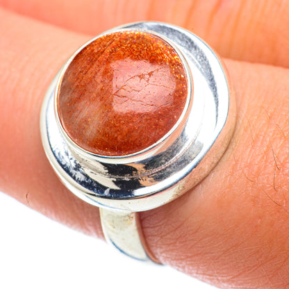 Sunstone Rings handcrafted by Ana Silver Co - RING64330