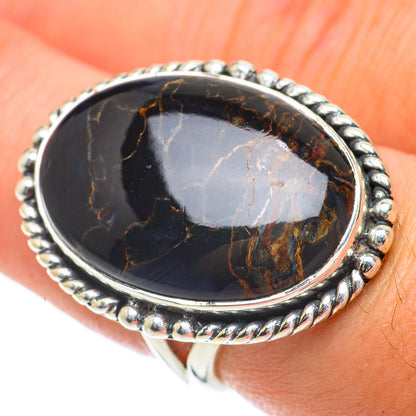 Pietersite Rings handcrafted by Ana Silver Co - RING64339