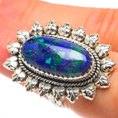 Azurite Rings handcrafted by Ana Silver Co - RING64346