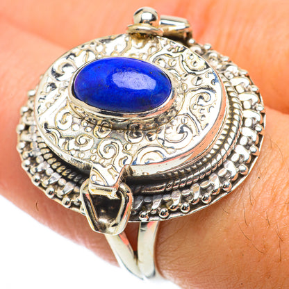 Lapis Lazuli Rings handcrafted by Ana Silver Co - RING64348