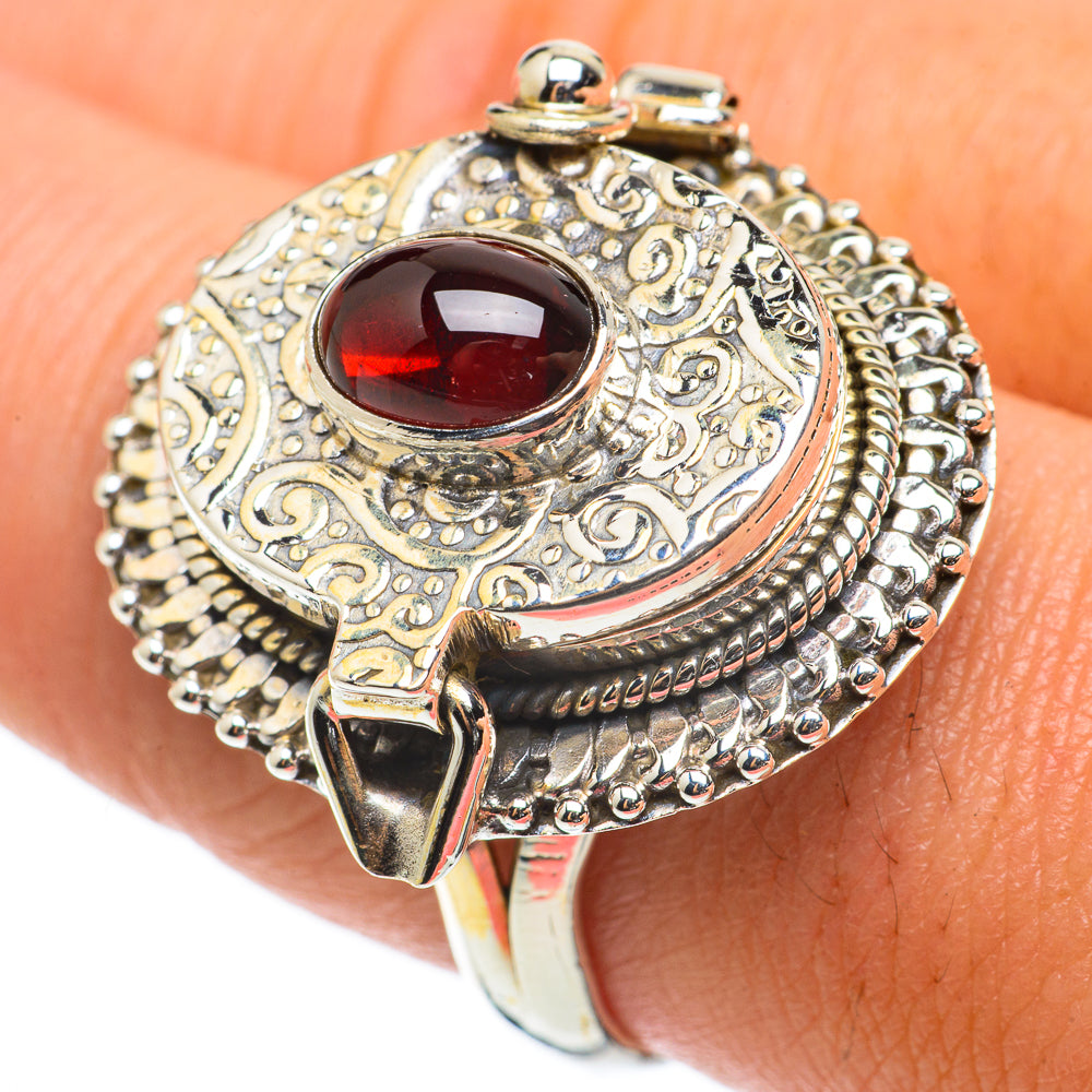 Garnet Rings handcrafted by Ana Silver Co - RING64364