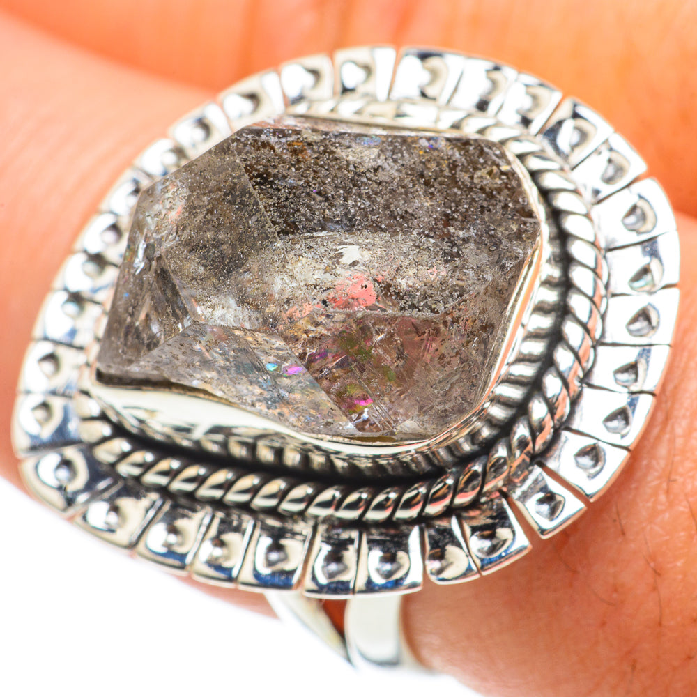 Herkimer Diamond Rings handcrafted by Ana Silver Co - RING64369