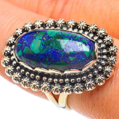 Azurite Rings handcrafted by Ana Silver Co - RING64375