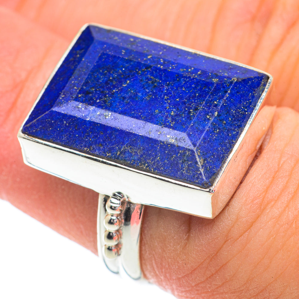 Lapis Lazuli Rings handcrafted by Ana Silver Co - RING64384
