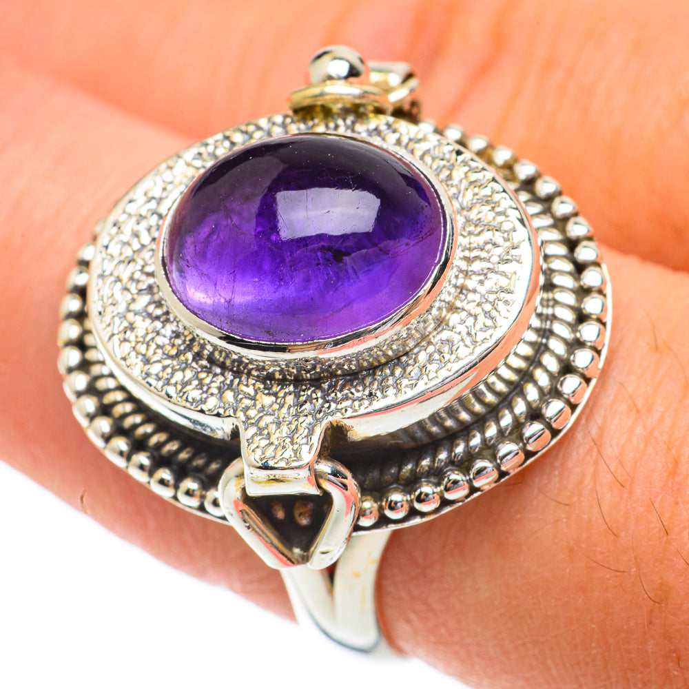 Amethyst Rings handcrafted by Ana Silver Co - RING64397