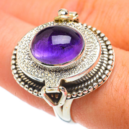Amethyst Rings handcrafted by Ana Silver Co - RING64397