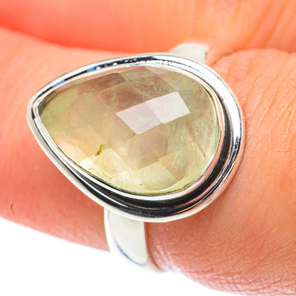 Prehnite Rings handcrafted by Ana Silver Co - RING64415