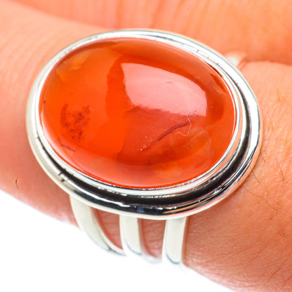 Carnelian Rings handcrafted by Ana Silver Co - RING64419