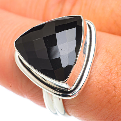 Black Onyx Rings handcrafted by Ana Silver Co - RING64449