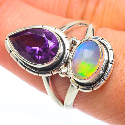 Amethyst Rings handcrafted by Ana Silver Co - RING64455