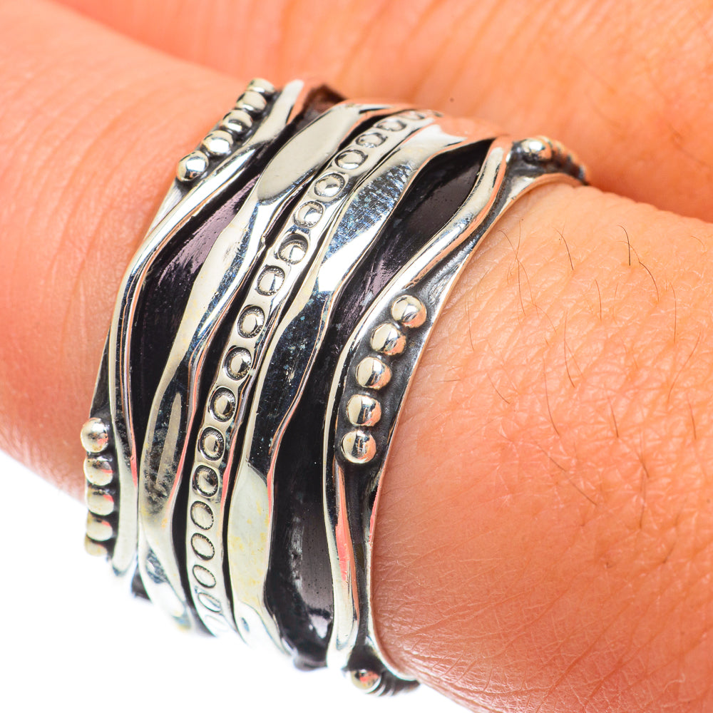 Meditation Spinner Rings handcrafted by Ana Silver Co - RING64468